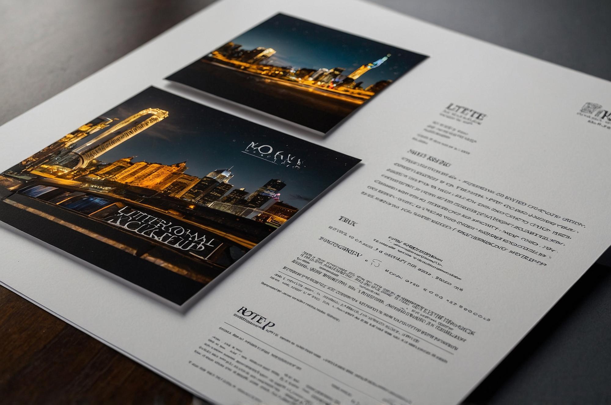 Exemplu pachet de servicii imobiliare afișat ca document